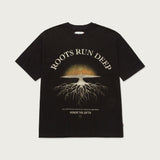 Honor The Gift A-Spring Roots Run Deep Ss Tee - Black