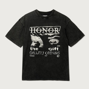 Honor the Gift Art That Reflects Tee - Black