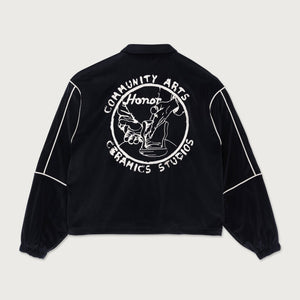 Honor the Gift Piping Track Jacket – Black