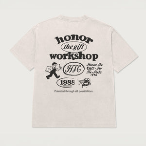 Honor the Gift Honor Workshop Tee – Bone