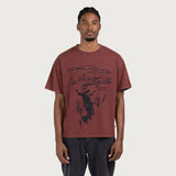 Honor the Gift In The Spirit Tee – Burgundy