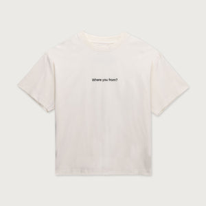 Honor The Gift A-spring Where You From Tee - White