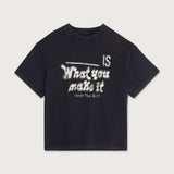 Honor The Gift A-spring What You Make It Tee - Black