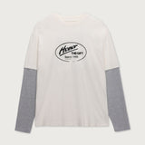 Honor The Gift A-spring Just Be L/s Tee - White