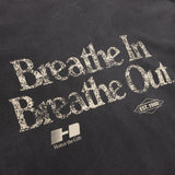 Honor The Gift Breathe In Breathe Out Ss Tee - Black