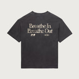 Honor The Gift Breathe In Breathe Out Ss Tee - Black