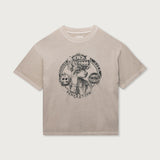Honor The Gift Progress Over Perfection SS Tee - Cream