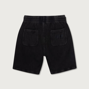 Honor The Gift Rib Knit Drawcord 7" Short - Black