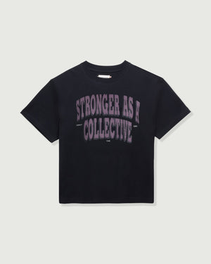 Honor the Gift Stronger As A Collective Tee - Black