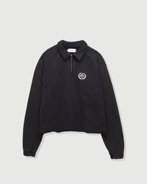 Honor the Gift Vintage Terry Quarter Zip - Vintage Black