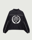 Honor the Gift Honeycomb Track Jacket - Black