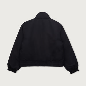 Honor the Gift Script Puffer Jacket - Black