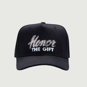 Honor the Gift Heart & Pride Hat - Black