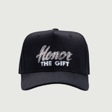 Honor the Gift Heart & Pride Hat - Black