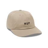 HUF Set Og Cv 6 Panel Hat - Oatmeal