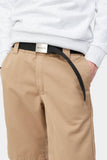 Carhartt WIP Clip Belt Chrome - Black
