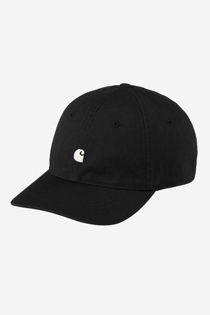 Carhartt WIP Madison Logo Cap - Black/Wax