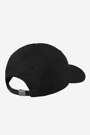 Carhartt WIP Madison Logo Cap - Black/Wax
