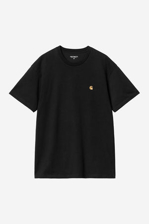 Carhartt WIP S/S Chase T-Shirt - Black / Gold