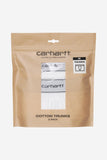 Carhartt WIP Cotton Trunks – White/White