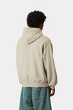 Carhartt WIP Hooded Vista Sweatshirt – Fleur De Sel, Garment Dyed