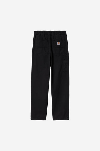 Carhartt WIP Flint Pant - Black Garment Dyed