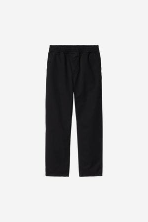 Carhartt WIP Flint Pant - Black Garment Dyed