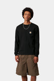 Carhartt WIP L/S Pocket T-Shirt – Black