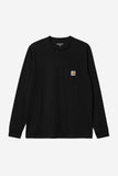 Carhartt WIP L/S Pocket T-Shirt – Black