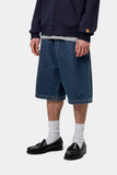 Carhartt WIP Landon Short - Blue, Stone Washed