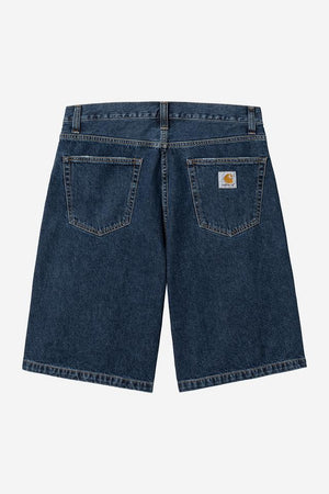 Carhartt WIP Landon Short - Blue, Stone Washed