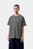 Carhartt WIP S/S Vista T-Shirt - Black Garment Dyed