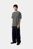 Carhartt WIP S/S Vista T-Shirt – Black, Garment Dyed