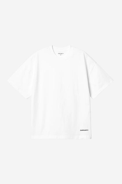 Carhartt WIP S/S Link Script T-Shirt – White/Black