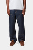 Carhartt WIP Double Knee Pant - Blue Rinsed