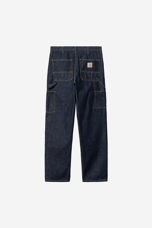 Carhartt WIP Double Knee Pant - Blue Rinsed