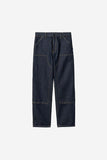 Carhartt WIP Double Knee Pant - Blue Rinsed