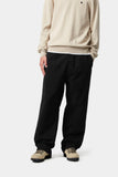 Carhartt WIP Floyde Pant – Black, Garment Dyed