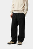 Carhartt WIP Floyde Pant – Black, Garment Dyed