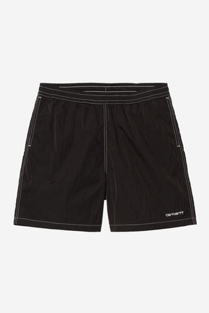 Carhartt WIP Canby Swim Trunks - Black / White
