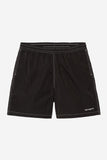 Carhartt WIP Canby Swim Trunks - Black / White