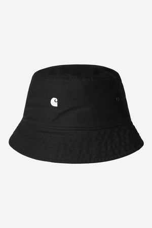 Carhartt WIP Madison Logo Bucket Hat – Black / White