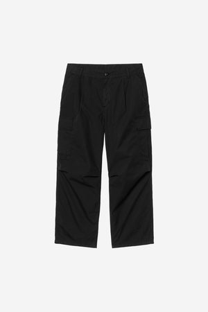 Carhartt WIP Cole Cargo Pant - Black, Garment Dyed