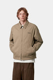 Carhartt WIP Module Script Jacket – Leather / Black, Rigid