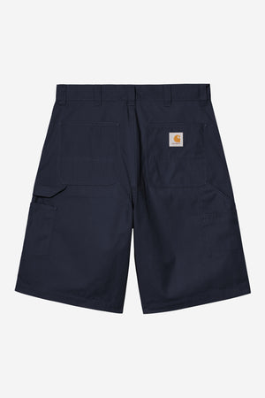 Carhartt WIP Postal Double Knee Short - Blue