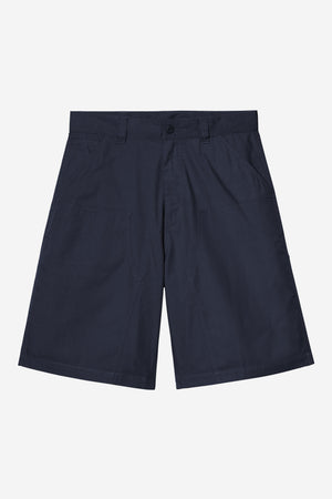 Carhartt WIP Postal Double Knee Short - Blue