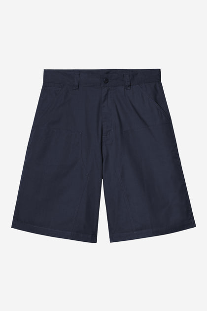 Carhartt WIP Postal Double Knee Short - Blue