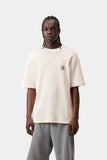 Carhartt WIP S/S Nelson Waffle T-Shirt - Natural, Garment Dyed