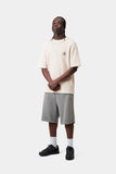 Carhartt WIP S/S Nelson Waffle T-Shirt - Natural, Garment Dyed