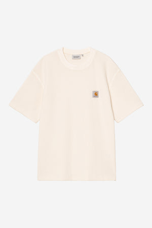 Carhartt WIP S/S Nelson Waffle T-Shirt - Natural, Garment Dyed